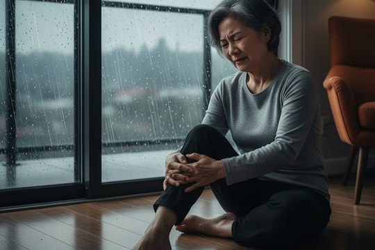 Vì sao đau nhức xương khớp khi thời tiết thay đổi?