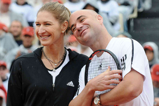 Andre Agassi và Steffi Graf - bình yên sau ánh hào quang