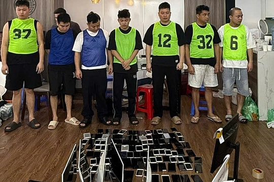 Truy quét hơn 50 người Trung Quốc sang Việt Nam lừa đảo qua mạng
