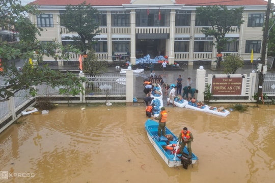 Huế, Đà Nẵng còn ngập diện rộng 1-2 ngày tới