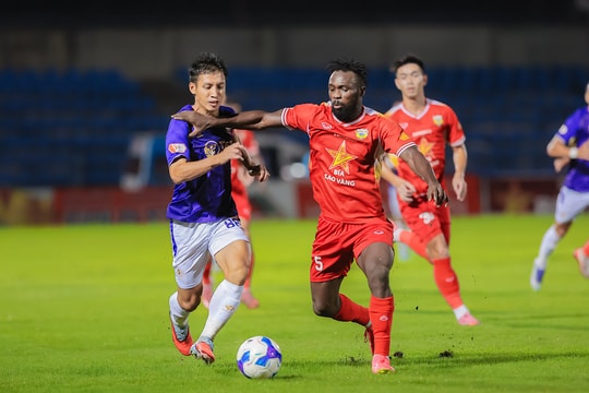 Bảng xếp hạng giải V.League 2025-2026 vòng 9 mới nhất