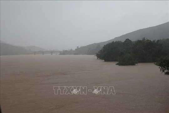 Yêu cầu các thủy điện trên lưu vực sông Vu Gia - Thu Bồn điều tiết để phòng, chống lụt bão