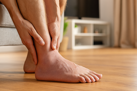 Dấu hiệu ở chân liên quan đến ung thư phổi