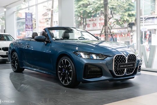 BMW 430i Convertible LCI 2025 - xe mui trần cá tính giá 3,399 tỷ đồng
