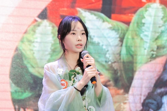 Cô gái Trung Quốc đạt giải nhất cuộc thi nói tiếng Việt