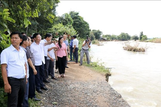 Lâm Đồng: Kiểm tra, chỉ đạo khẩn trương khắc phục thiệt hại do mưa lũ