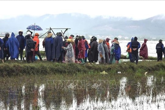 Tìm thấy thi thể nam thanh niên mất tích khi đi thả lưới đánh cá