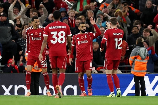 Liverpool ngắt mạch thua tại Ngoại hạng Anh