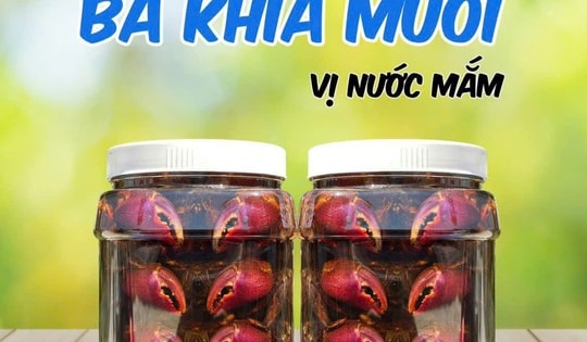Ba khía muối nước mắm ngon ở Cà Mau có giá đến 250.000 đồng/kg