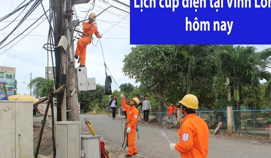 Tra cứu lịch cúp điện hôm nay Chủ Nhật ngày 2/11/2025 tại Vĩnh Long