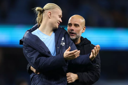 Guardiola: 'Haaland đã đạt tầm của Messi và Ronaldo'
