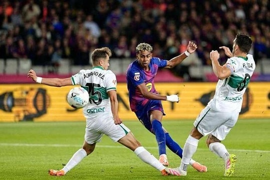 Barca tìm lại niềm vui trong trận Yamal hồi sinh