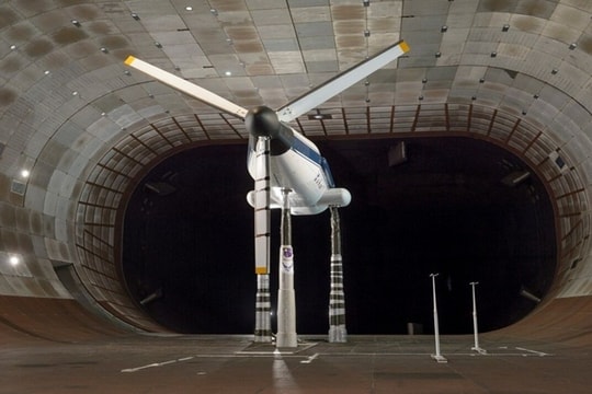 Đường hầm gió chuyên thử nghiệm máy bay