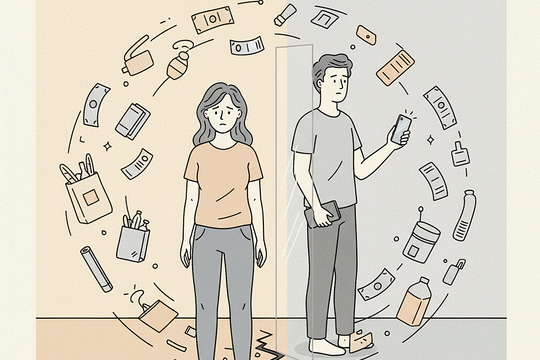 Chồng thu nhập tốt nhưng giữ chặt ví, sống bằng tiền của vợ