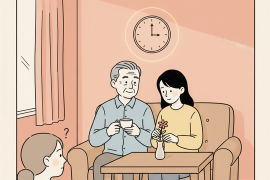 Bạn gái của cha kém tôi 10 tuổi