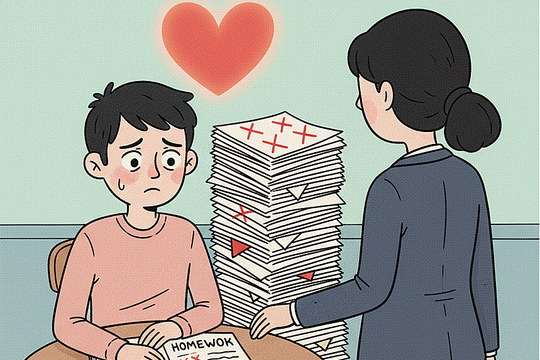 Vờ đi học để 'cưa' cô giáo nhưng có vẻ tôi đang đi sai hướng