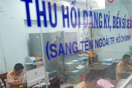 Thủ tục thu hồi biển số xe đã bán?