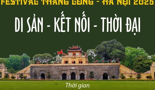 Festival Thăng Long - Hà Nội 2025: Di sản - Kết nối - Thời đại