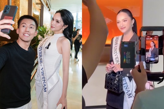 Hương Giang liên tục được truyền thông quốc tế săn đón khi thi Miss Universe