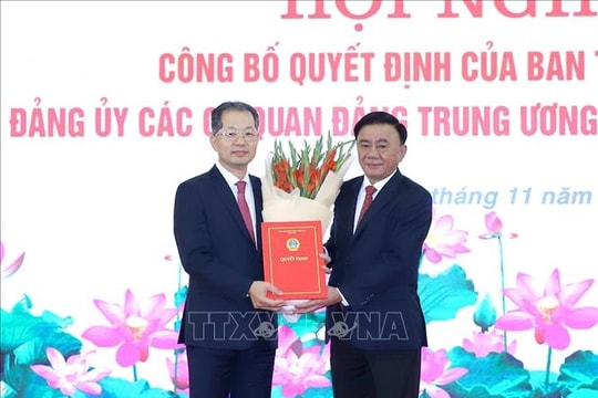 Ông Nguyễn Văn Quảng giữ chức Bí thư Đảng ủy Tòa án nhân dân tối cao