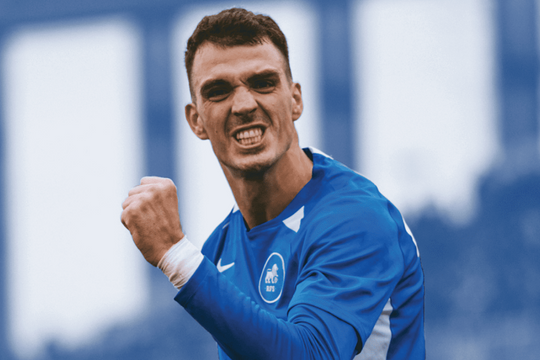 Tiền đạo Serbia xếp trên Haaland, Mbappe ở cuộc đua Giày Vàng