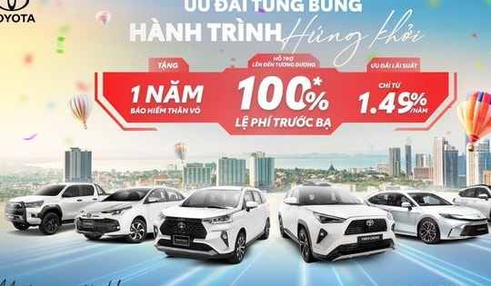 Tưng bừng lễ hội, Toyota tung loạt ưu đãi, giúp khách hàng tiết kiệm hơn 150 triệu đồng khi mua xe