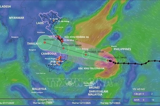 Đắk Lắk ban hành lệnh cấm biển để ứng phó bão số 13