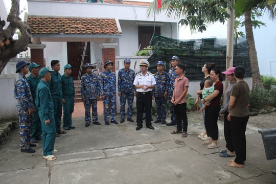 Đặc khu Trường Sa triển khai phương án ứng phó với bão Kalmaegi