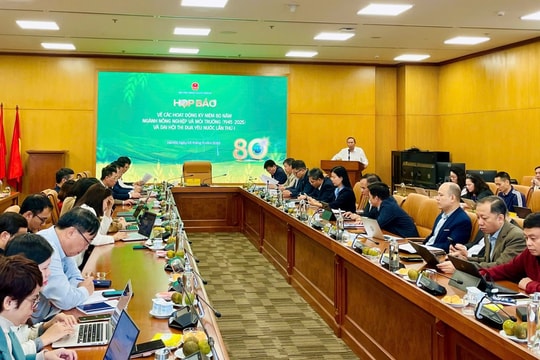 Chuỗi hoạt động kỷ niệm 80 năm ngành Nông nghiệp và Môi trường