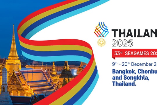 Chủ nhà Thái Lan đặt mục tiêu giành 129 huy chương vàng tại SEA Games 2025