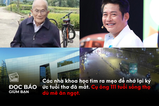 Các nhà khoa học tìm ra mẹo để nhớ lại ký ức tuổi thơ đã mất. Cụ ông 111 tuổi sống thọ dù mê ăn ngọt