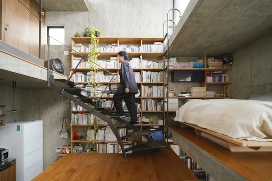 Căn nhà 'mặt ngoài 3, bên trong 7 tầng' của kiến trúc sư