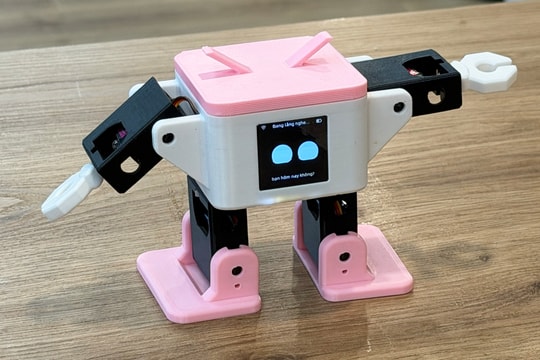 Robot đồ chơi chạy Deepseek giá dưới một triệu đồng hút khách