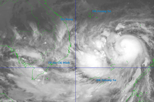 Bão Kalmaegi dự báo đổ bộ Quảng Ngãi - Gia Lai