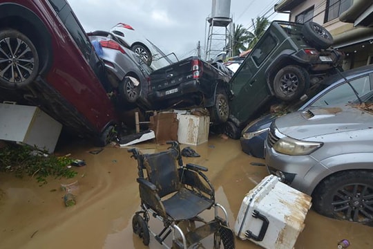 Bão Kalmaegi khiến ít nhất 66 người thiệt mạng ở Philippines