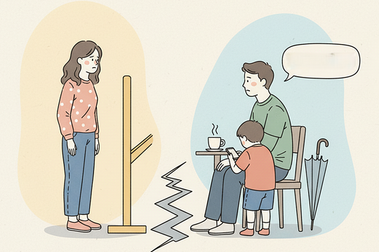 Con riêng của bạn trai không muốn tôi đến nhà anh