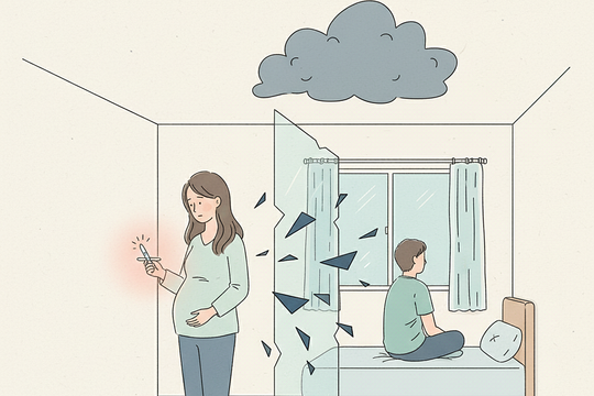 Chồng không vui khi tôi mang thai đầu ngoài kế hoạch