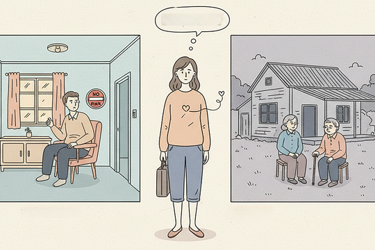 Chồng không muốn tôi đón bố mẹ đẻ lên chăm sóc