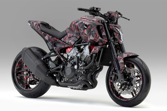 Honda V3R 900 E-Compressor - môtô mới mang động cơ siêu nạp