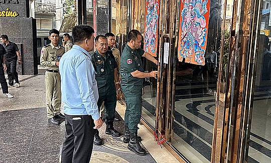 Loạt sòng bạc Campuchia 'liên quan ông trùm Chen Zhi' bị đóng cửa