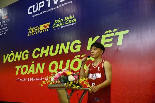 Khai mạc giải bóng rổ sinh viên toàn quốc 2025