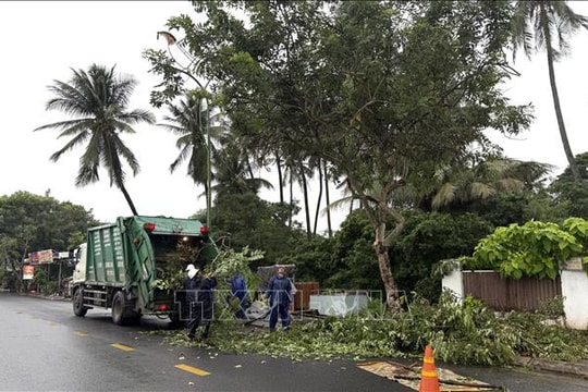 Gấp rút hoàn thành các công đoạn cuối cùng phòng chống bão số 13