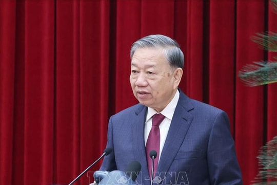 Phát biểu của Tổng Bí thư Tô Lâm tại Bế mạc Hội nghị Trung ương 14 khóa XIII