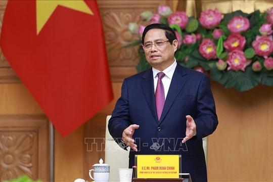 Thủ tướng Chính phủ Phạm Minh Chính: Việt Nam cam kết tạo điều kiện tốt nhất để doanh nghiệp bán dẫn đầu tư hiệu quả