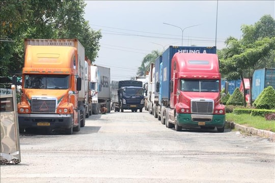 Chấn chỉnh tình trạng dừng đỗ xe gây ùn tắc trên Quốc lộ 62