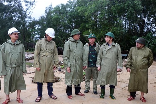 Quảng Ngãi di dời an toàn hơn 2.000 người dân vùng trũng