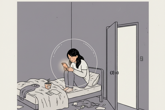 Em gái 20 tuổi vẫn để ba giặt quần áo giúp