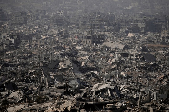 Cảnh đổ nát trong lòng Gaza sau chiến dịch 'tìm diệt' của Israel