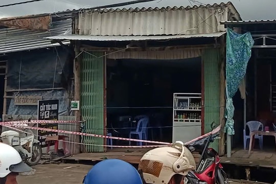 Hai mẹ con tử vong bất thường trong căn nhà ở chợ