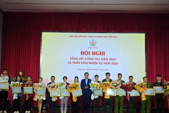 Hiệp hội thể thao CAND giành 620 huy chương trong nước và quốc tế